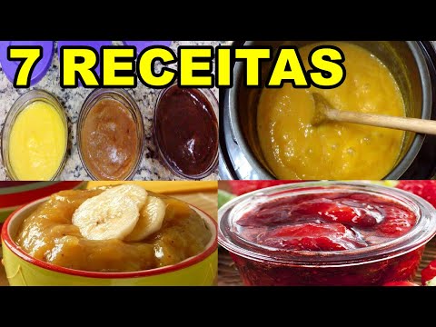 Doces de Tangerina, Manga, Banana, Morango, Damasco, Ameixa, Tâmara ???? MARILENE SARAH FIALHO