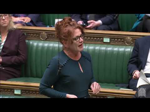 Sarah raising the Welsh Government's illogical and expensive 20mph transport policy in Wales OPQs