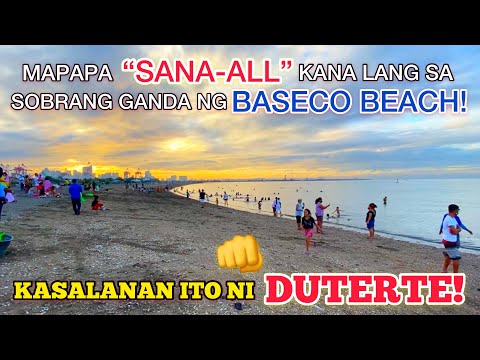 BASECO BEACH GANITO NA PALA KALINIS AT KAGANDA! MAPAPA “SANA-ALL KANA LANG TALAGA!