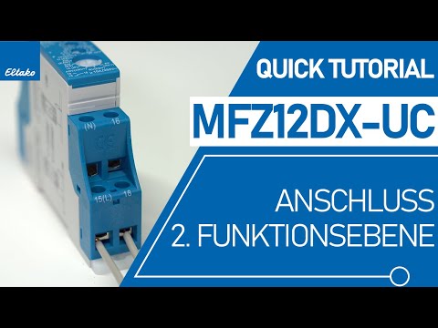 Thumbnail for MFZ12DX-UC Anschluss 2. Funktionsebene | Quick Tutorial
