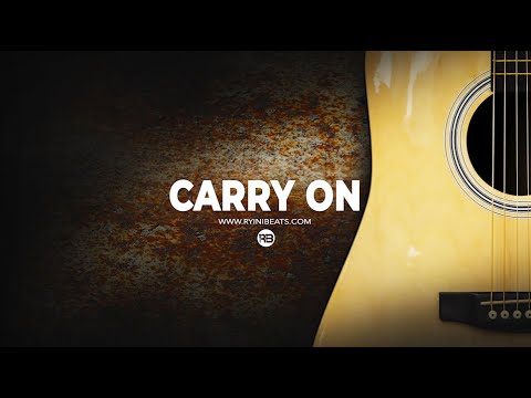 Thumbnail for [FREE] Guitar x Trap Country Type Beat "Carry On" (Upbeat Rap Rock EDM Instrumental)
