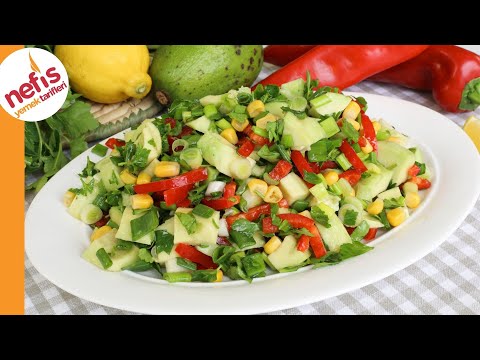 Avokado Salatası Tarifi | Nasıl Yapılır?