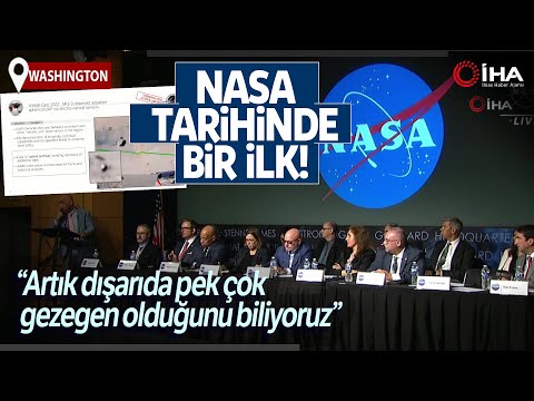 Thumbnail for NASA Tarihinde İlk Kez Halka Açık UFO Toplantısı