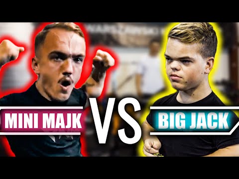 Mini Majk vs Big Jack *kto więcej wyciska&quot;