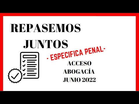 Thumbnail for ^Preguntas y RESPUESTAS CON ARTÍCULO del examen abogacía junio 2022 | El Derecho claro