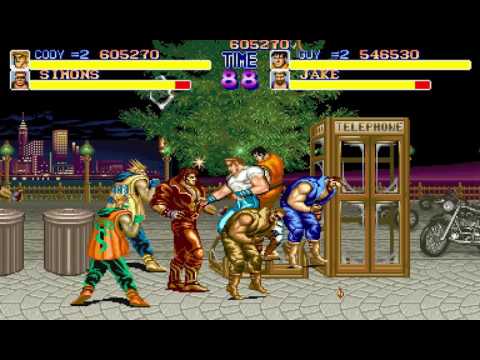 [TAS] [Obsoleted] Arcade Final Fight &quot;2 players&quot; by Dark Noob &amp; CReTiNo in 14:42.50