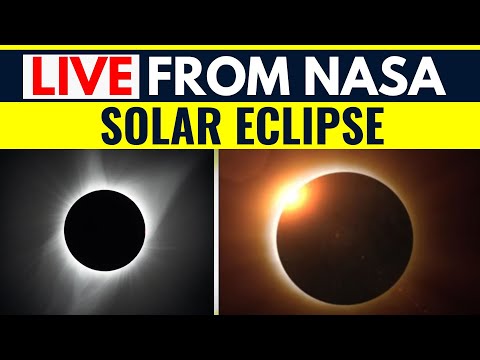Thumbnail for Watch NASA's Total Solar Eclipse Live Stream| Eclipse in America | US News Live |  ET Now