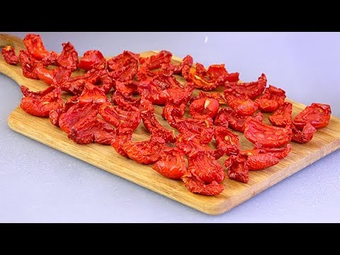 Thumbnail for Большая СУШКА  Вяленое МЯСО и помидоры + сухой ОВОЩНОЙ бульон! Как я сушу и храню овощи