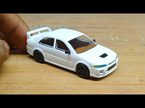 How to make a Mitsubishi Lancer Evo from PVC | DIY HOT WHEEL