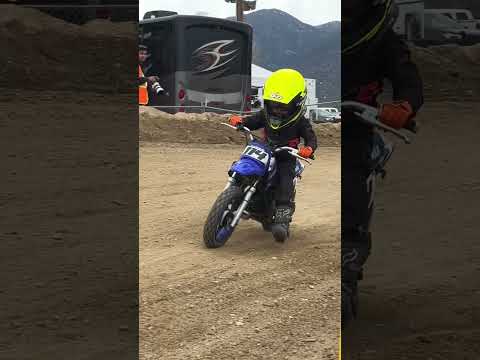 4-Year-Old Motocross Kid Wins 2nd in Pw50 Dirt Bike Race #dirtbike #shorts