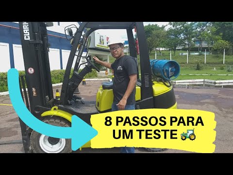 Oito Dicas importantes para fazer um teste de Empilhador