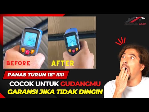 Thumbnail for Pemasangan Aluminium Peredam Panas Untuk GUDANG di MARGOMULYO SURABAYA 081555421945