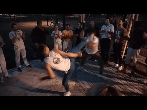 Capoeira CACIQUE, CORPO FECHADO e VENDAVAL Roda Capoeira Arte Negra Bordeaux 2022