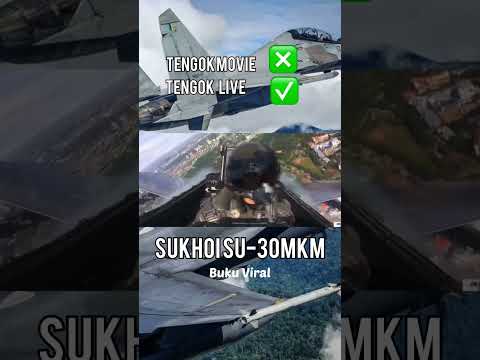 Ingatkan tengok movie Air Force rupanya LIVE ????SUKHOI SU-30MKM #shorts