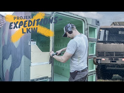 RÜCKWAND raus am Zeppelin FM II Shelter - VERLÄNGERUNG! |???? ❌ 4x4 LKW EXPEDITIONSMOBIL Wohnkabine ????
