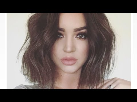 Perfectly Messy Long Bob ♡ Hair Tutorial