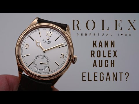Kann Rolex AUCH elegant? | Rolex Perpetual 1908 | Kaliber 7140