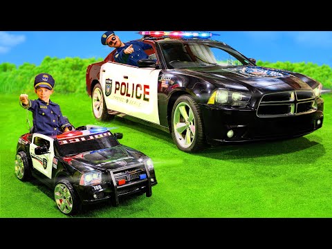 Thumbnail for The Kids Play with Real Police Cars