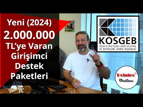 2.000.000 TL&apos;ye varan KOSGEB girişimci destek paketleri (2024)