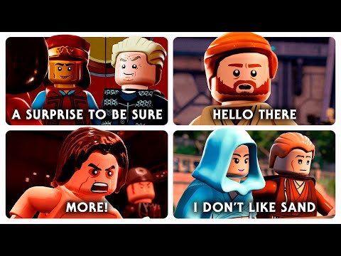 Every meme quote in LEGO Star Wars The Skywalker Saga