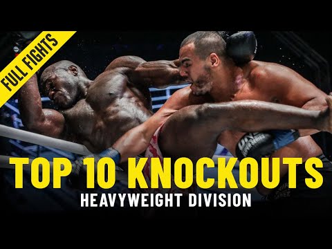 Thumbnail for Top 10 Heavyweight Knockouts | ONE Full Fights