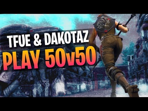 2v20 CLUTCH w/ Dakotaz! 50v50 v2 Gameplay (Fortnite Battle Royale)