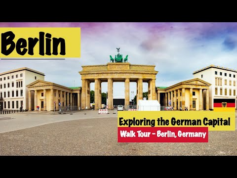 Thumbnail for Exploring the German Capital, A walk Tour to the famous Brandenburg Gate (Berlin Gate) - 4K [PT.3]