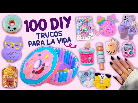 100 TRUCOS FÁCILES PARA LA VIDA Y PROYECTOS EN 5 MINUTOS: ARTESANÍA DE CARTÓN, DECORACIÓN..