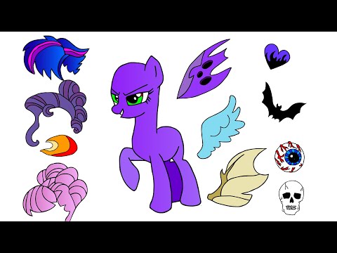 Thumbnail for MLP Dark side vs Nice side- My handmade activity book