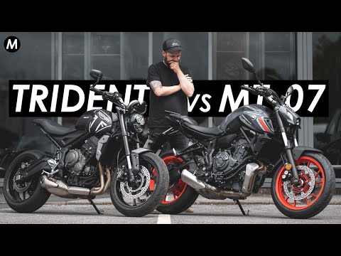 Thumbnail for New 2021 Yamaha MT-07 vs. Triumph Trident 660: Which Should You Buy?