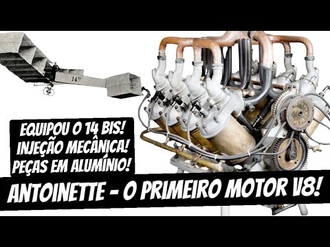 O PRIMEIRO MOTOR V8 DA HISTÓRIA!