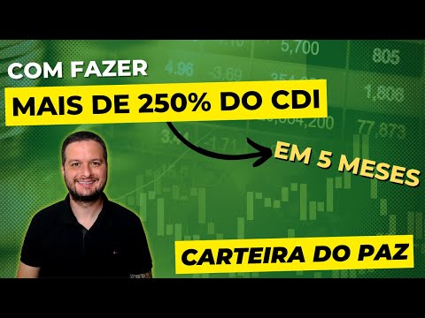 Thumbnail for Como fazer mais de 250% do CDI - Carteira do Paz (Parte 10)