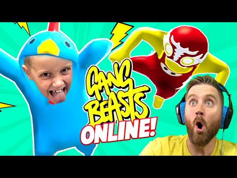 Gang Beasts ONLINE! K-City vs the Internet | K-City GAMING
