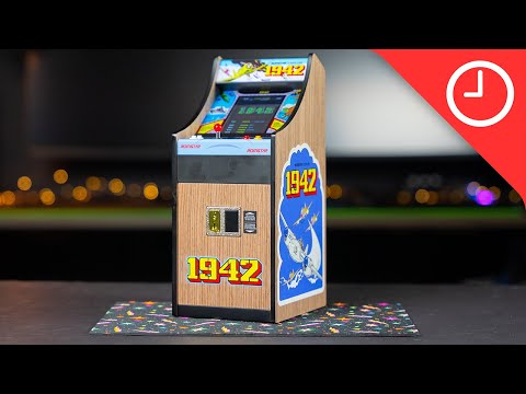1942 x RepliCade Review: New Wave Toys nails mini-arcade detail again!