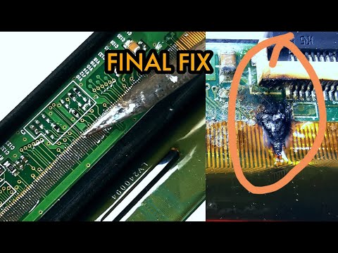 DEAD COF?: How I Finished the Repair (LG LCD Screen, Panasonic TV)
