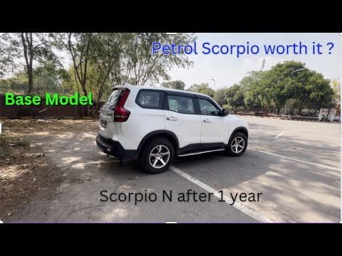 Thumbnail for Scorpio N Z2 petrol manual review after 1 year | Mileage, Service , Problems| Complete details