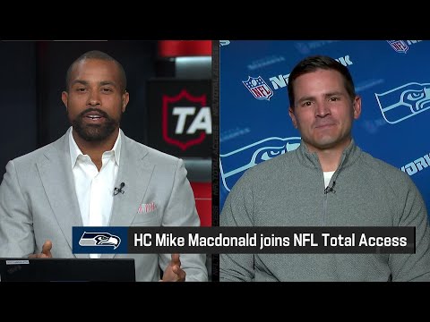 Thumbnail for Seahawks HC Mike Macdonald joins 'NFL Total Access' five days after finish of '24 draft