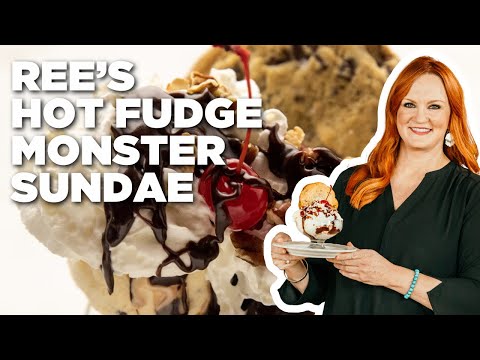 Ree Drummond's Hot Fudge Monster Sundae | The Pioneer Woman | Food Network