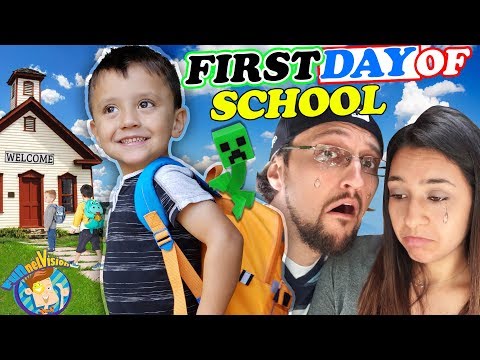 Thumbnail for SHAWN'S FIRST DAY OF SCHOOL!  Dad Not Handling it So Well! (FV Family Vlog)
