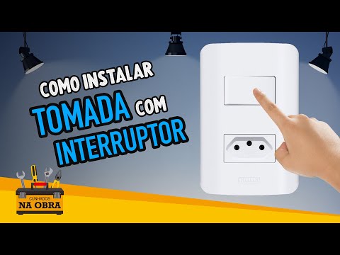 Como Instalar Tomada Simples com Interruptor Corretamente