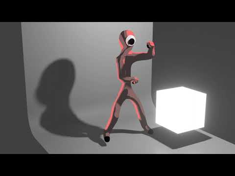 Gangnam Style Chorus dance | blender 3D animation