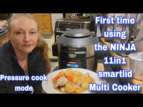 Ninja Foodi 11in1 smartlid Multi Cooker Chicken stew | Pressure cooker mode