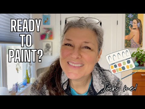 Easy Watercolor Abstract Painting Tutorial - 2024 - 14