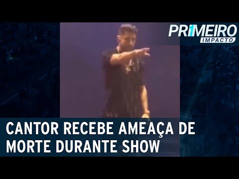 Thumbnail for Cantor interrompe show após receber ameaça de morte em Itacaré (BA) | Primeiro Impacto (22/02/23)