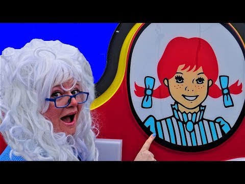 Wendy&apos;s Funny Taste Test Paw Patrol Kids Meal Baconator Bacon Cheeseburger Fries