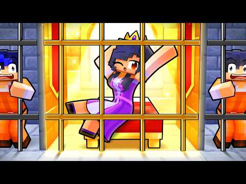 Thumbnail for Escaping a PRINCESS ONLY Prison In Minecraft!