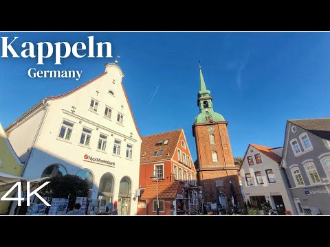 Kappeln, Germany ???????? Virtual Walking Tour - 4K Ultra HD