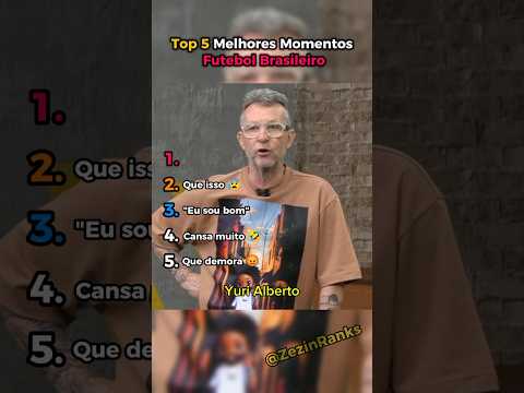 Rankeando Melhores Momentos do Futebol Brasileiro #shorts #futebol #ranking #top5 #meme