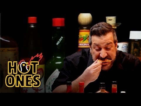 Joey Fatone Talks *NSYNC, DJ Khaled, and Guy Fieri While Eating Spicy Wings | Hot Ones