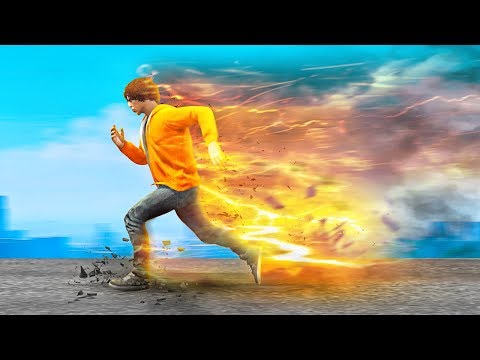 Playing GTA 5 As THE WORLD’S FASTEST MAN!